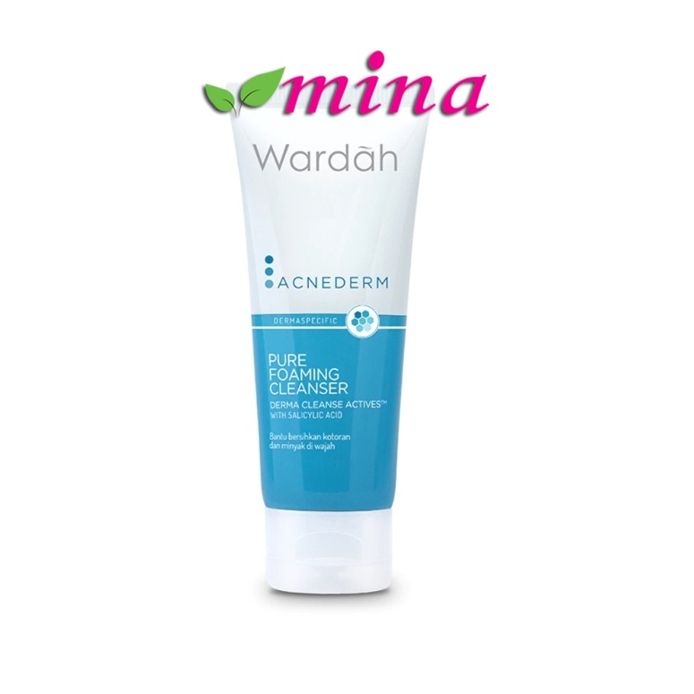 (RM9.58) WARDAH Acnederm Pure Foaming Cleanser 60ml - Oily - Acne Prone ...