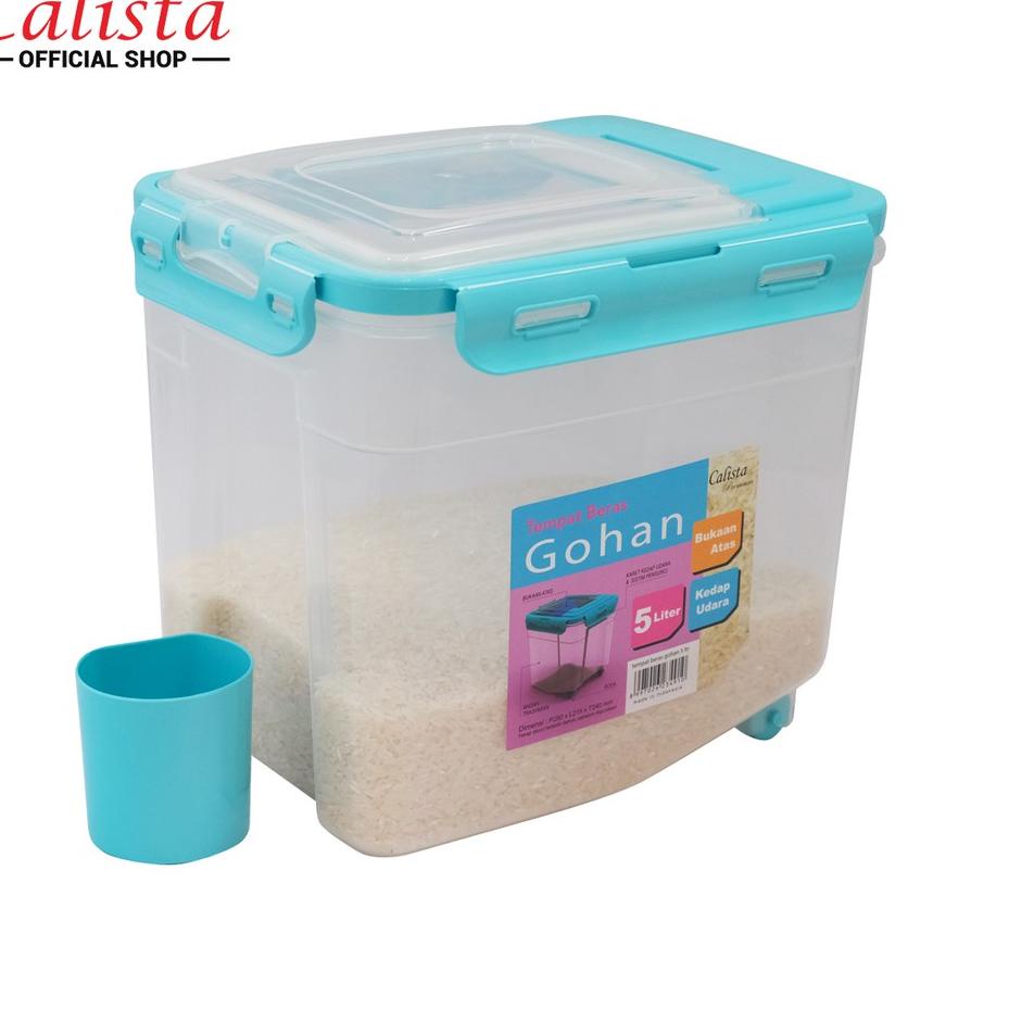 Calista Gohan 5 Liter Rice Box/5kg Rice Box | Shopee Malaysia