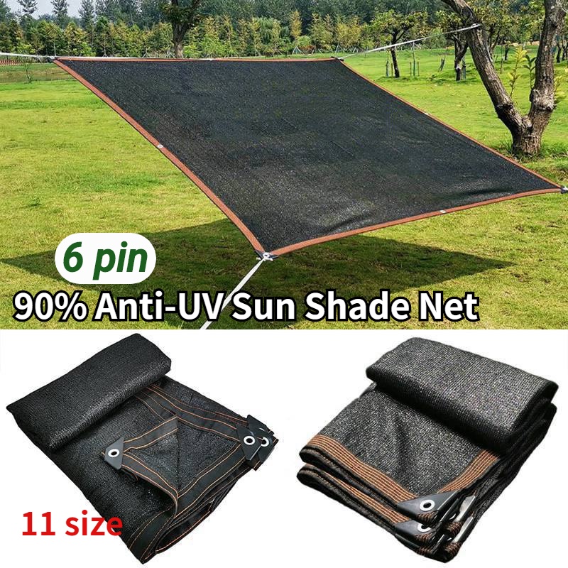 90% Shading Black Thicken Anti-UV Shading Net Plant Sunshade Net ...