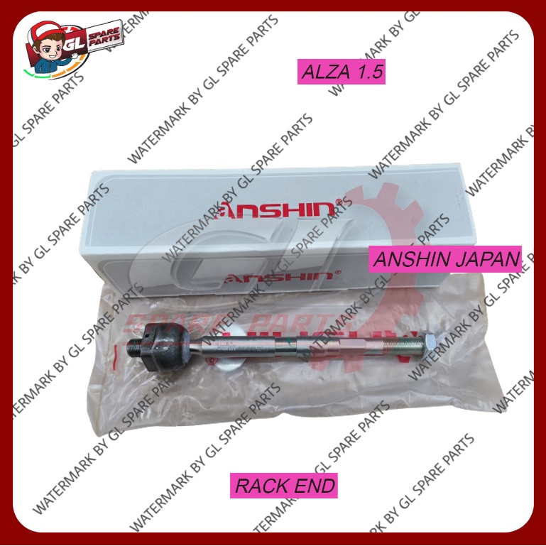 (ANSHIN JAPAN) RACK END PERODUA ALZA 1.5 (@1PC) | Shopee Malaysia