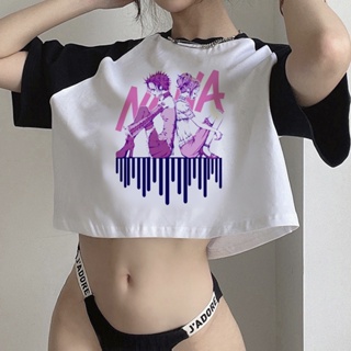 Y2K clothes 2000s Fairy grunge Harajuku Goth Short Sleeve T-shirts
