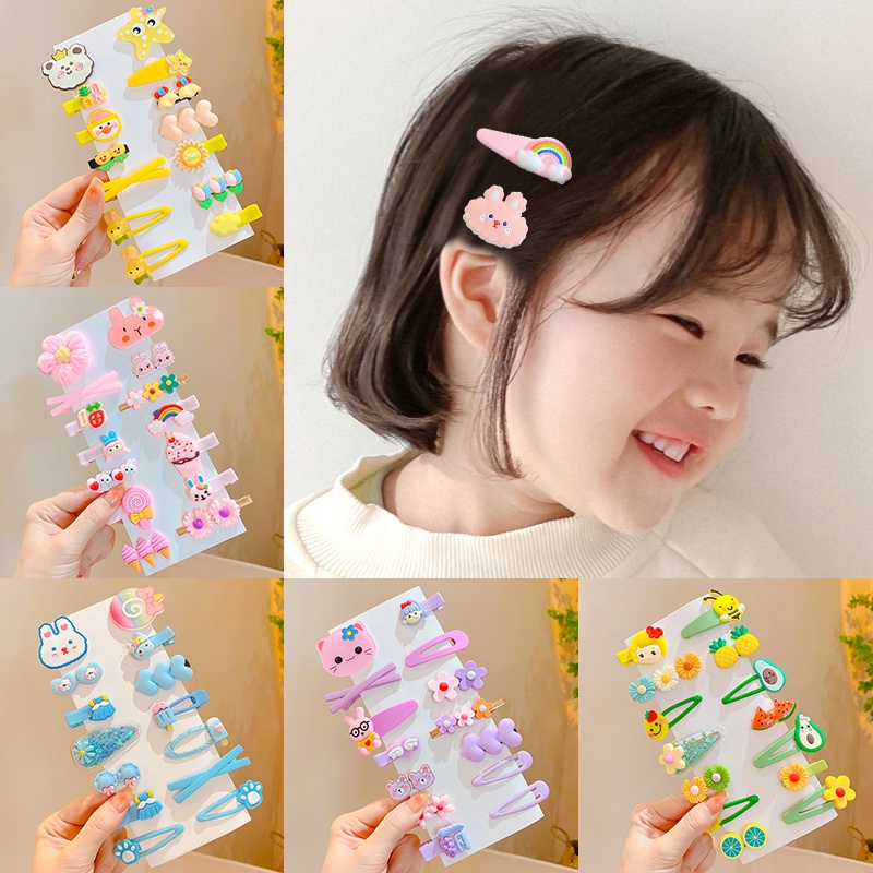 10-40Pcs/pack Colors Hair Clips For Women Girls Fashion Solid Kids Hair Accessories Snap Metal Barrettes Hairpins Clip Bobby - 200000297