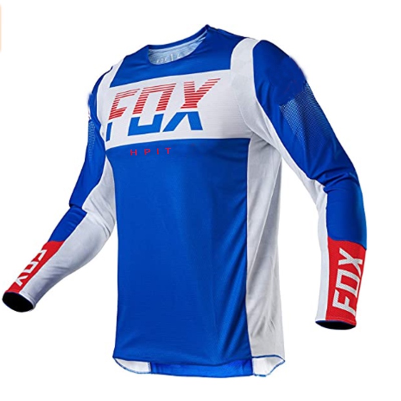2023 Men's Downhill Jerseys Fox Mountain Bike MTB Shirts Offroad DH ...