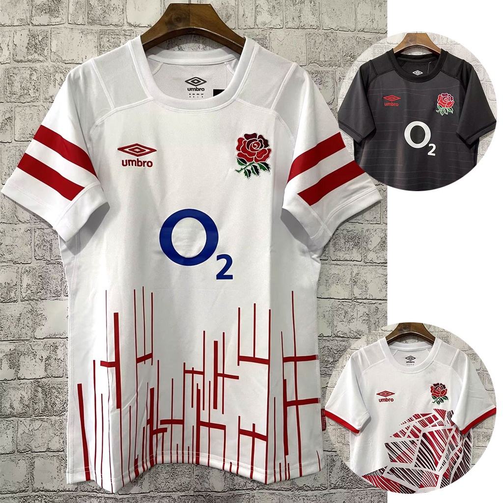 2022 2023 England Rugby Jersey Home or Away Rugby Shirt Shopee Malaysia