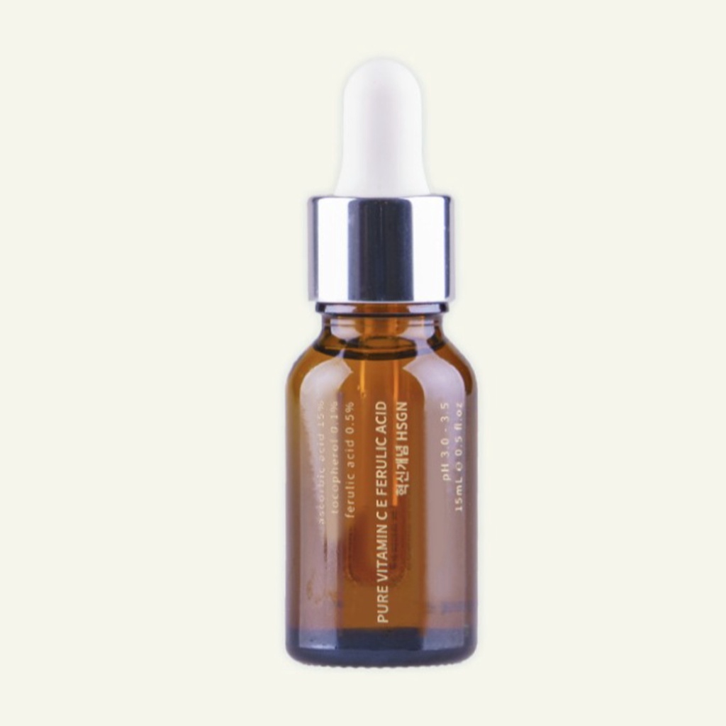 HSGN Innovative Concept 15 Pure Vitamin C E Ferulic Acid Serum Ampoule