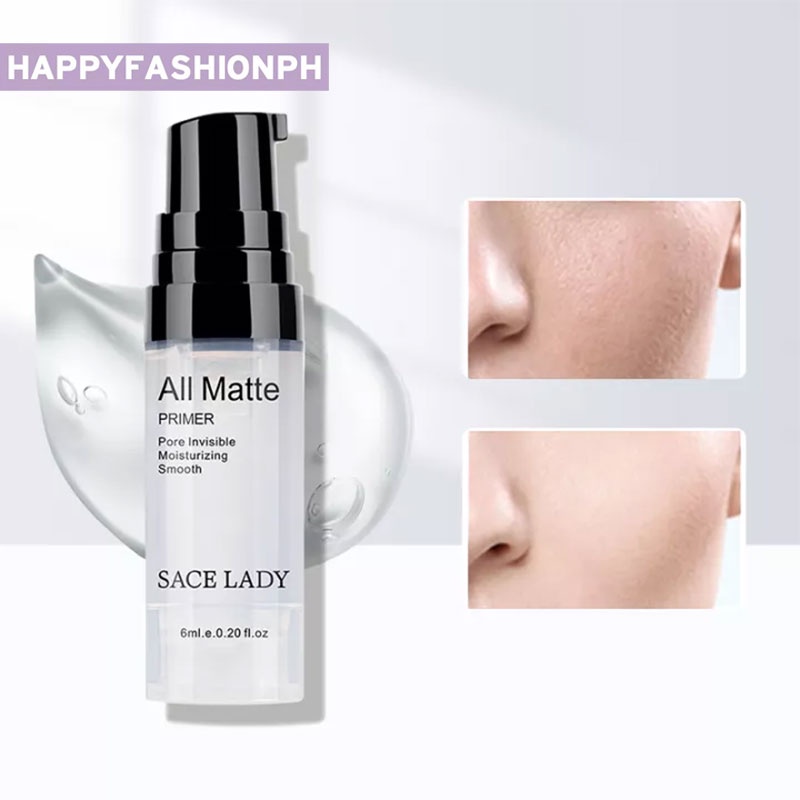 SACE LADY Clear Gel Face Primer Makeup Base LongLasting Invisible Pore