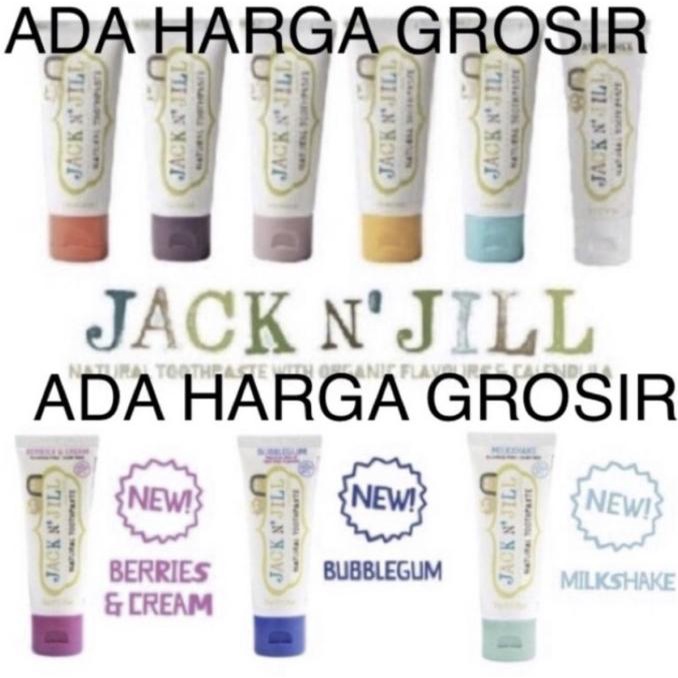 Jack n jill toothpaste ORIGINAL Shopee Malaysia
