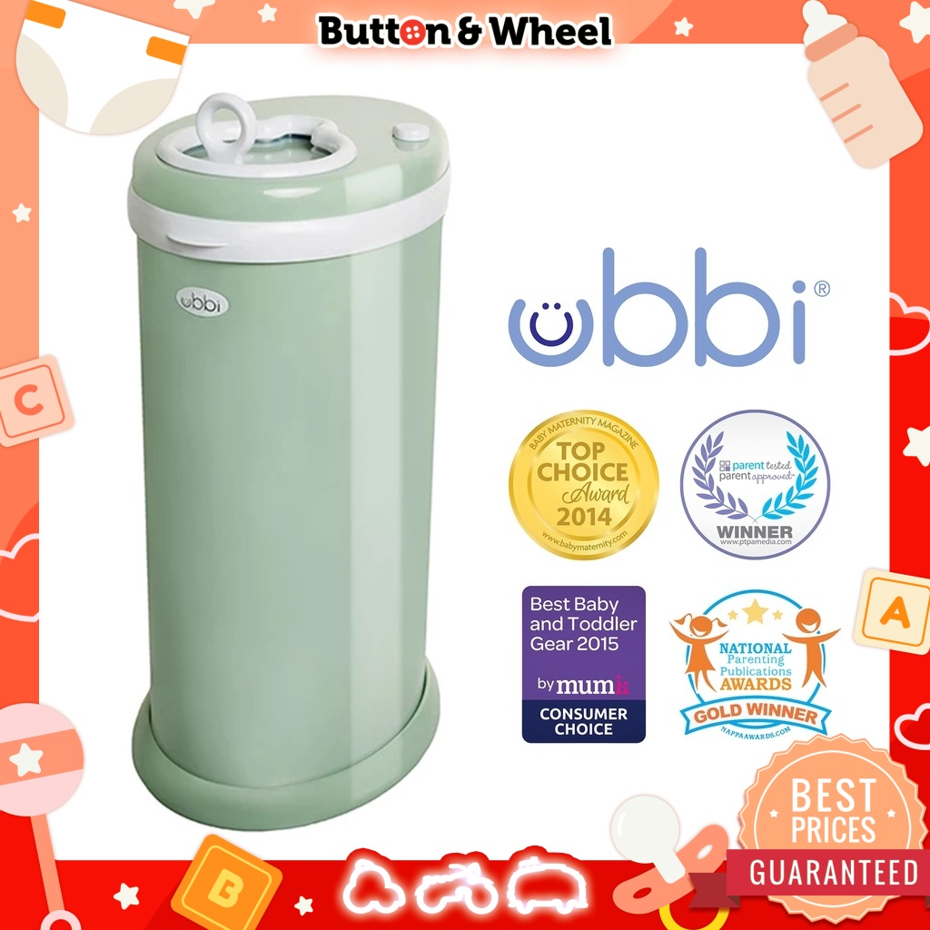 Ubbi Diaper Pail (Sage) Shopee Malaysia