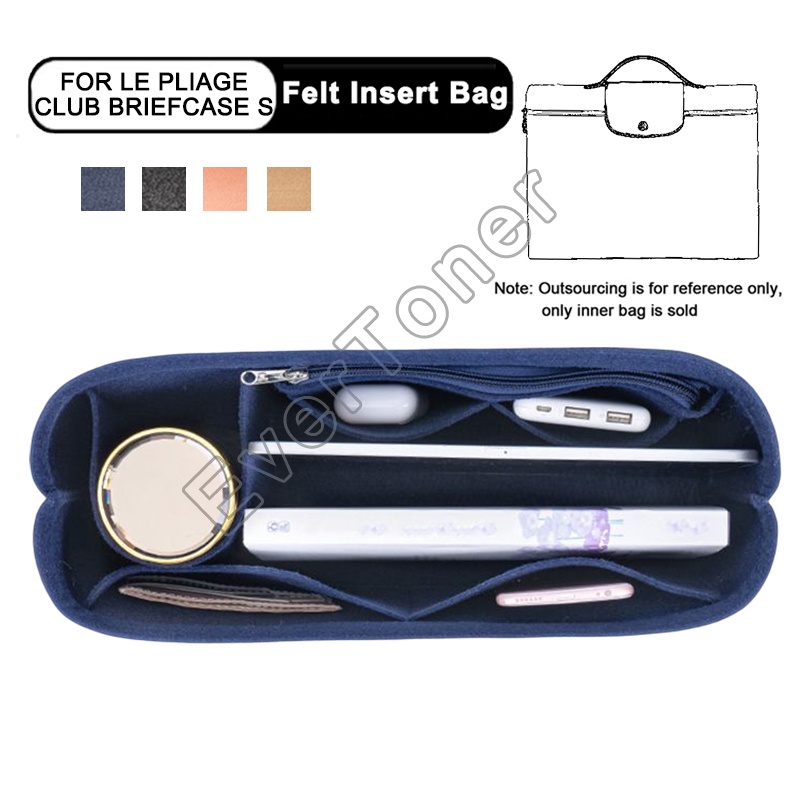 EverToner Organizer For Longchamp LE PLIAGE CLUB Briefcase S Insert Bag