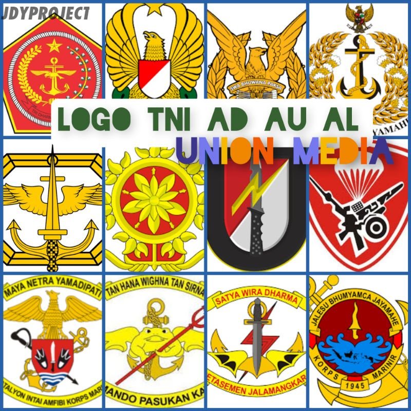 Logo DTF TNI AD AU AL KOSTRAD KOPASSUS Marines Etc/LOGO Ironing Shirt ...