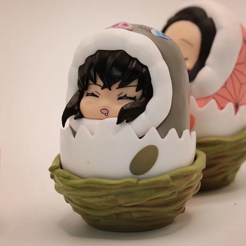 Model, Figure Kimetsu Tanjiro - Nezuko - Zenitsu - Inosuke Easter Egg ...