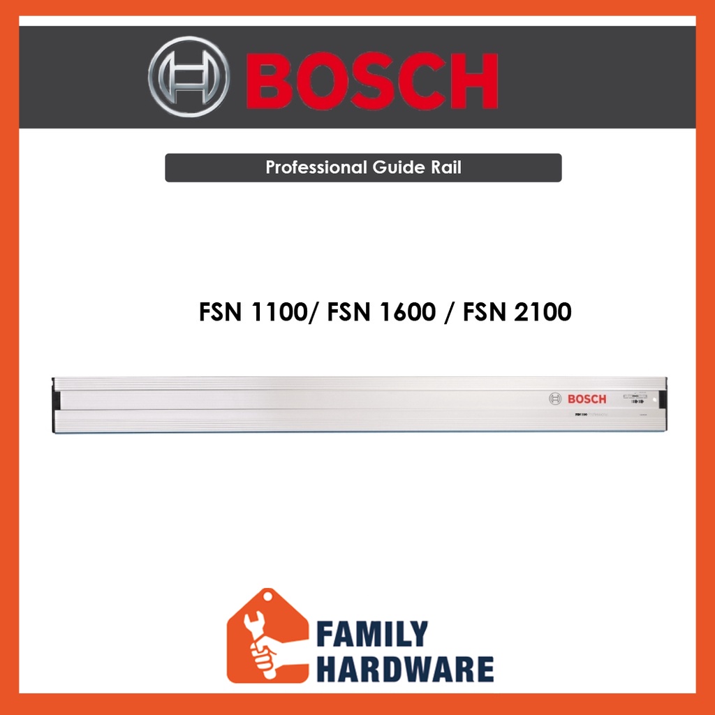BOSCH FSN1100 FSN1600 FSN2100 Professional System Accessories 1100mm
