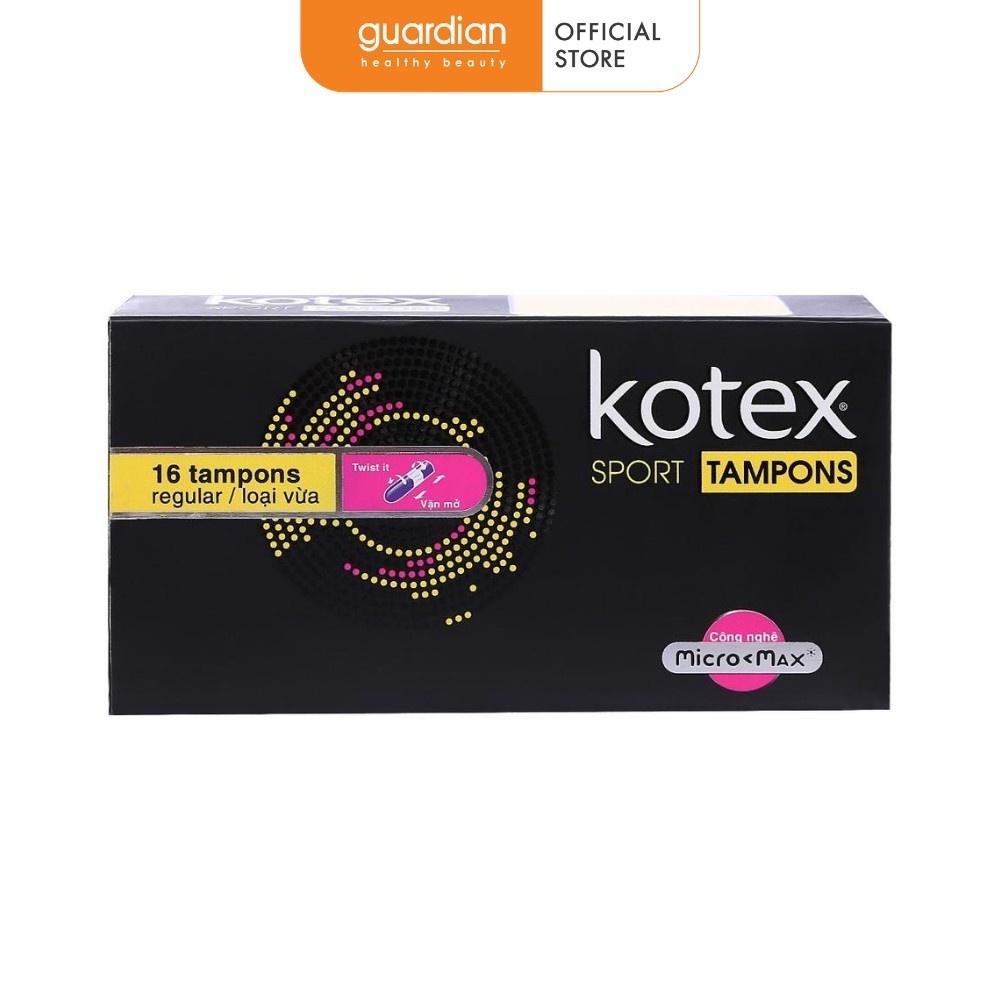 Kotex Sport Tampons 16 Pieces | Shopee Malaysia