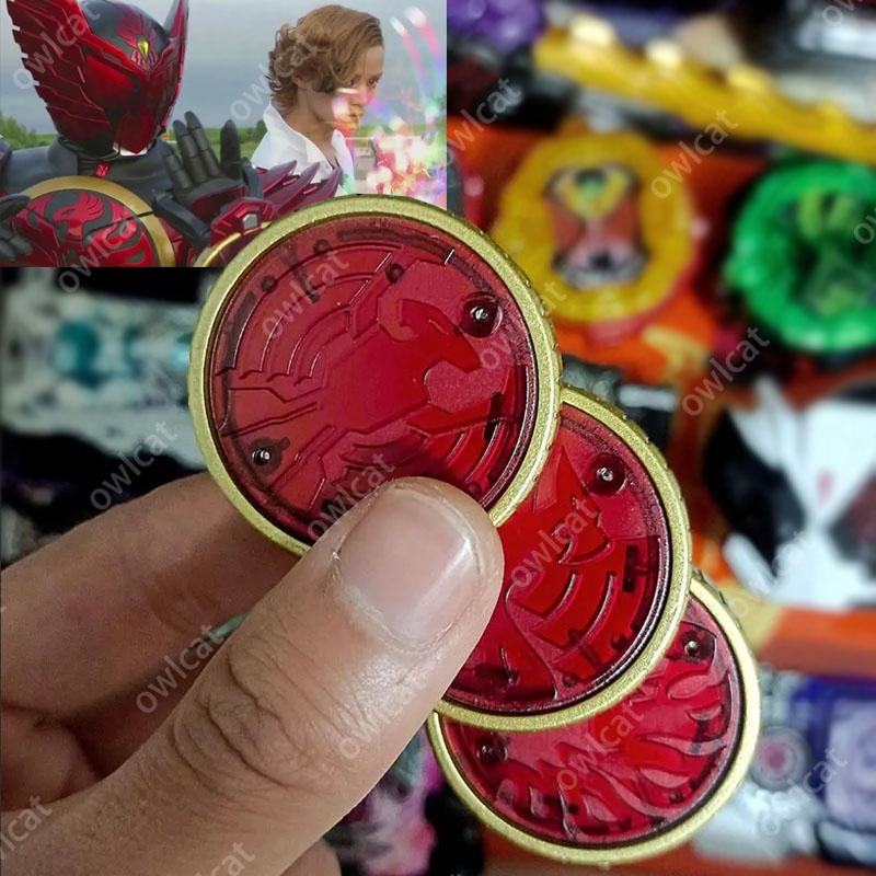 Set Taka Kujaku Condor Coins Core Medal (NO Chip CSM size) Ankh Kamen ...