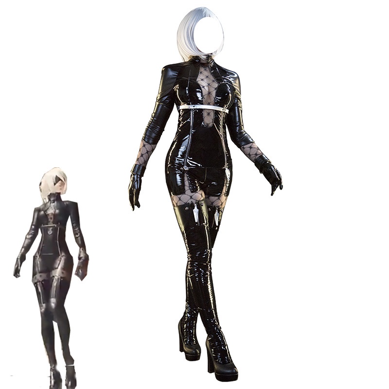 Game Cosplay NieRAutomata 2B Bodysuit YoRHa No. 2 Type B Costume Women