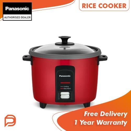 Panasonic Conventional Rice Cooker Red COlor (1.8L) SRY18FGRSKN