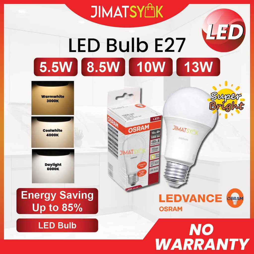 Osram Led Bulb E Osram Led Bulb W W W W A A Energy