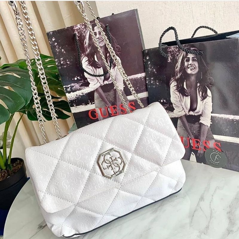 🇲🇾🔥READY STOCK MALAYSIA🔥Guess Factory Women's Dilla Handbag Convertible