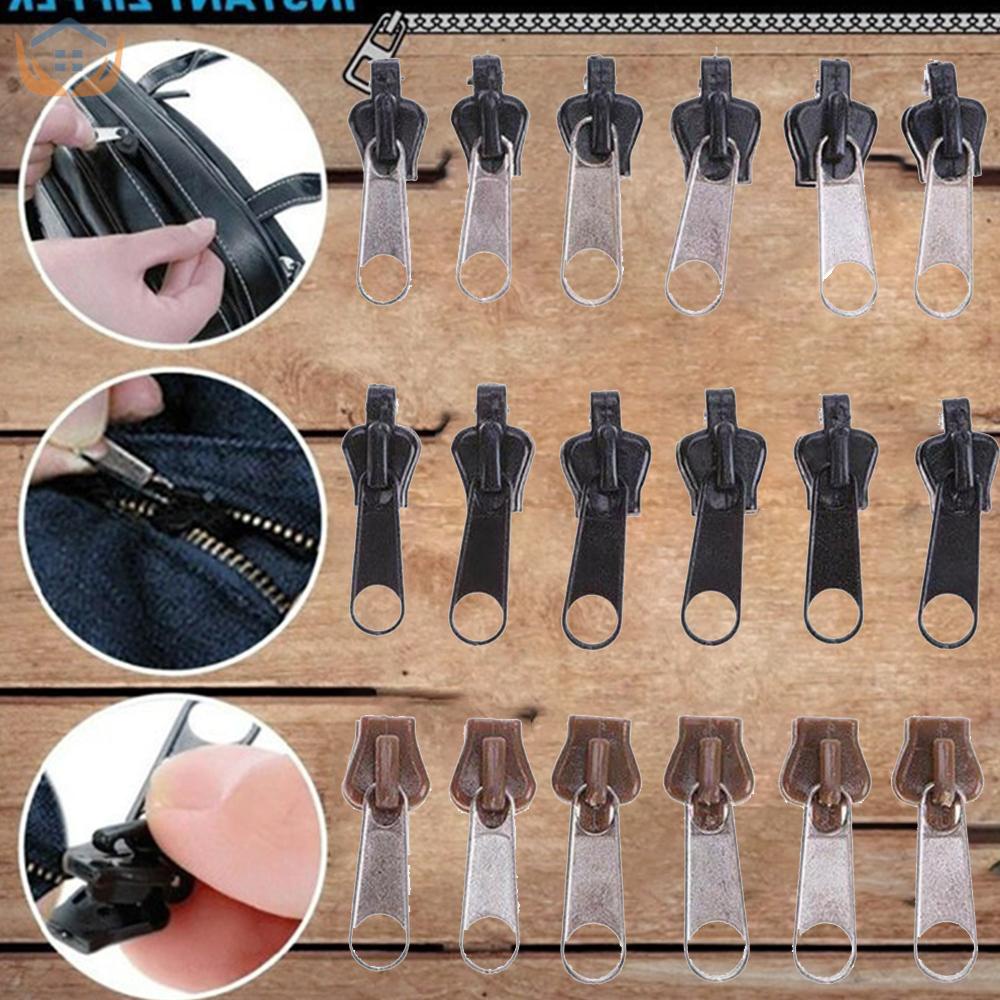 Universal Reversible Zip Head Zipper Puller Trouser Bag Replacement
