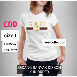 gucci tshirt - Tops Prices and Promotions - Women Clothes Apr 2023 | Shopee  Malaysia