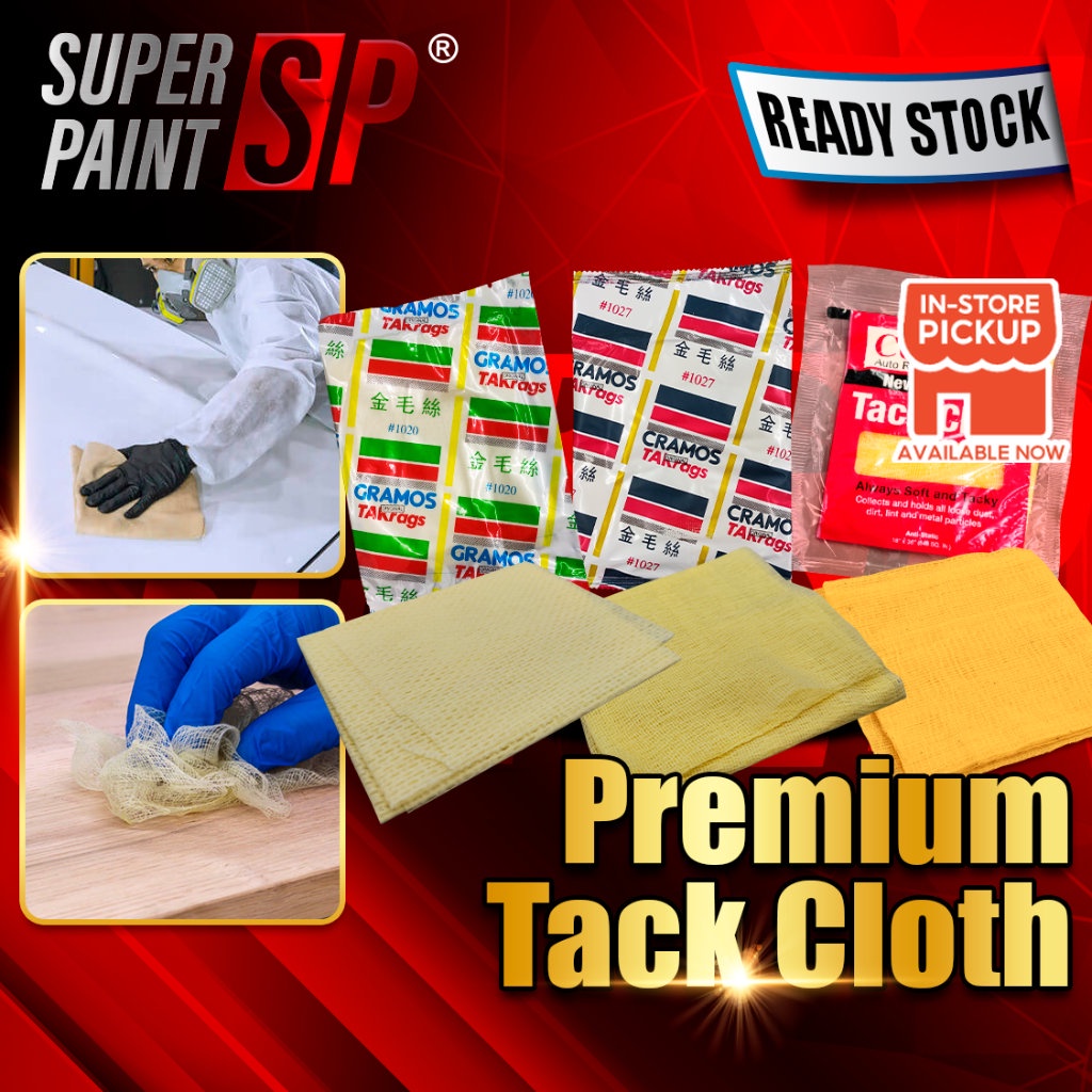 ColorPro TACK CLOTH 18" X 36" Dust Removal Sticky Cloth Tack Rag Tag