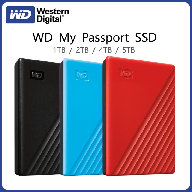 Western Digital Wd My Passport 1tb 2tb External Hard Drive Usb 3 0