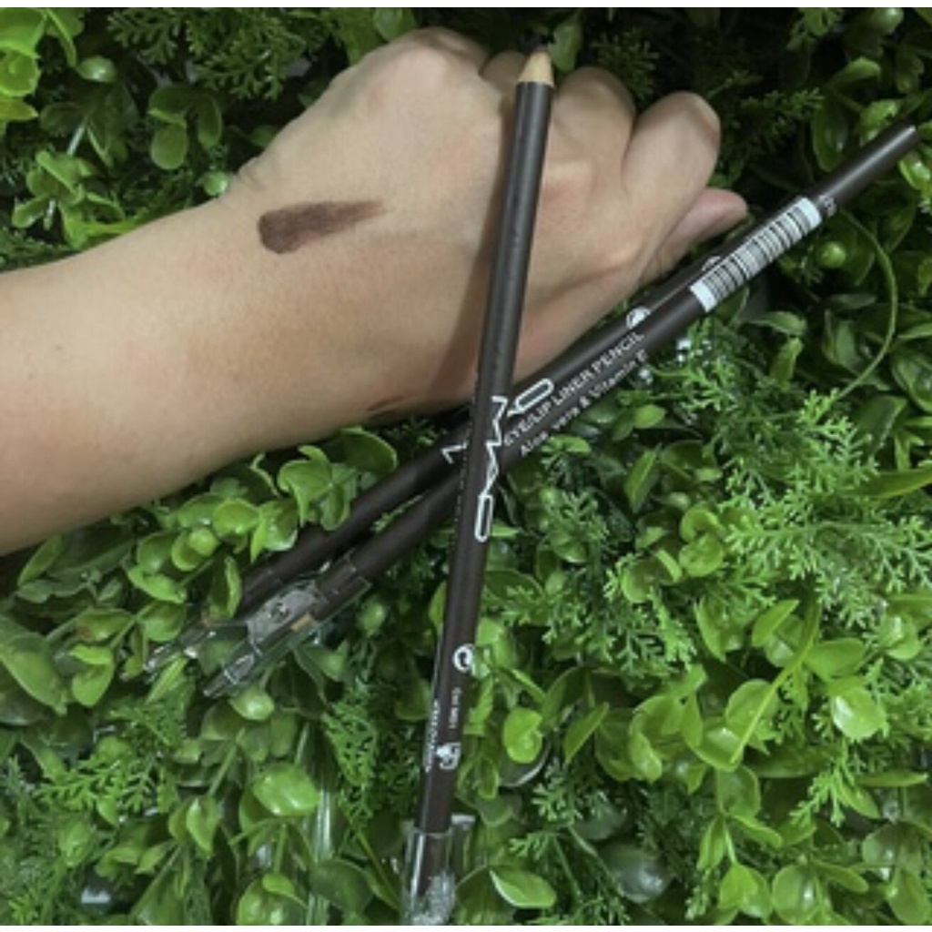 MAO EYE/LIP LINER PENCIL + ALOE VERA & VITAMIN E WARNA BROWN Shopee