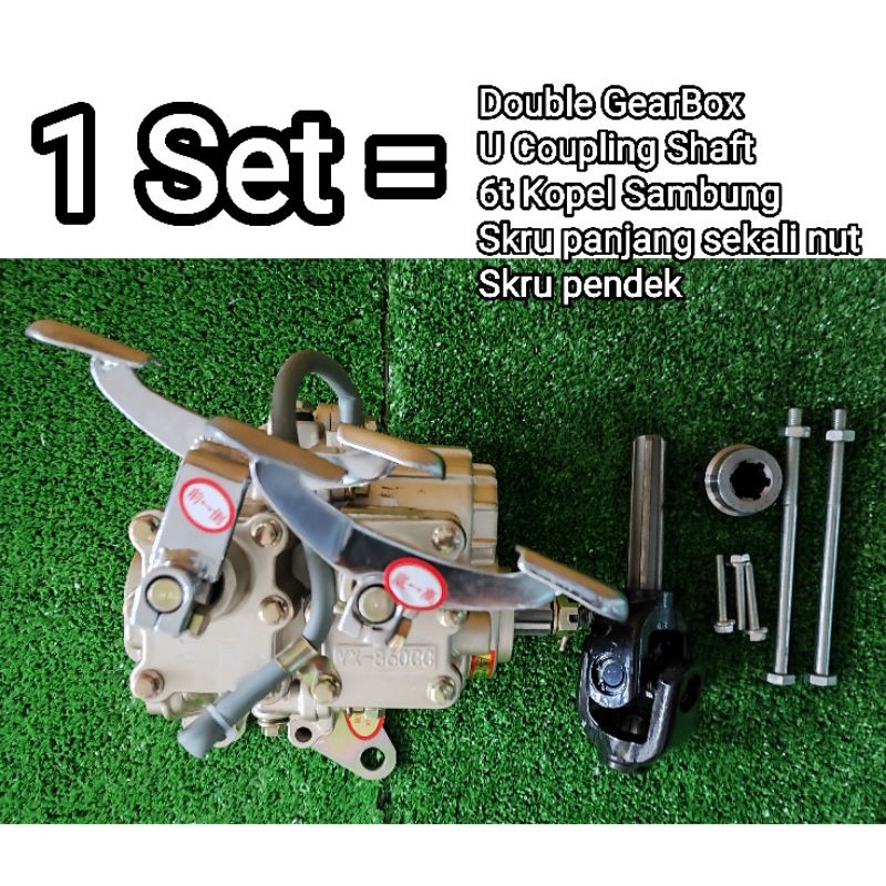 Original Double Speed Forward and Reverse Gearbox. Gear motor roda3