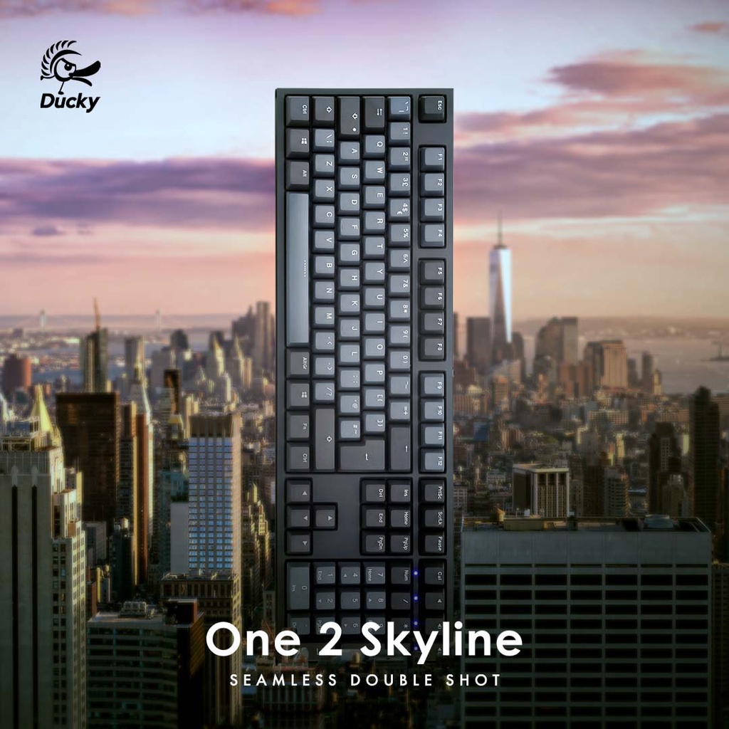 Ducky One 2 Skyline - Full Size Double Shot Pbt Mechanical Keyboard # [4  Model] | Shopee Malaysia