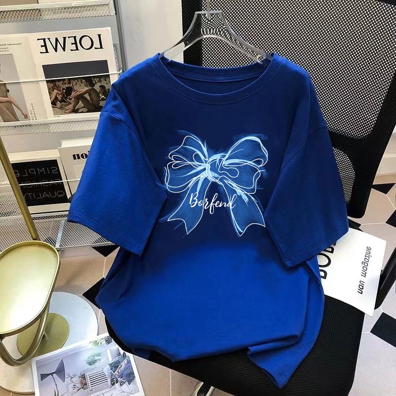 New Summer Korean Tops Women's Tshirt Baju Clothes 2023 Short-sleeved ...