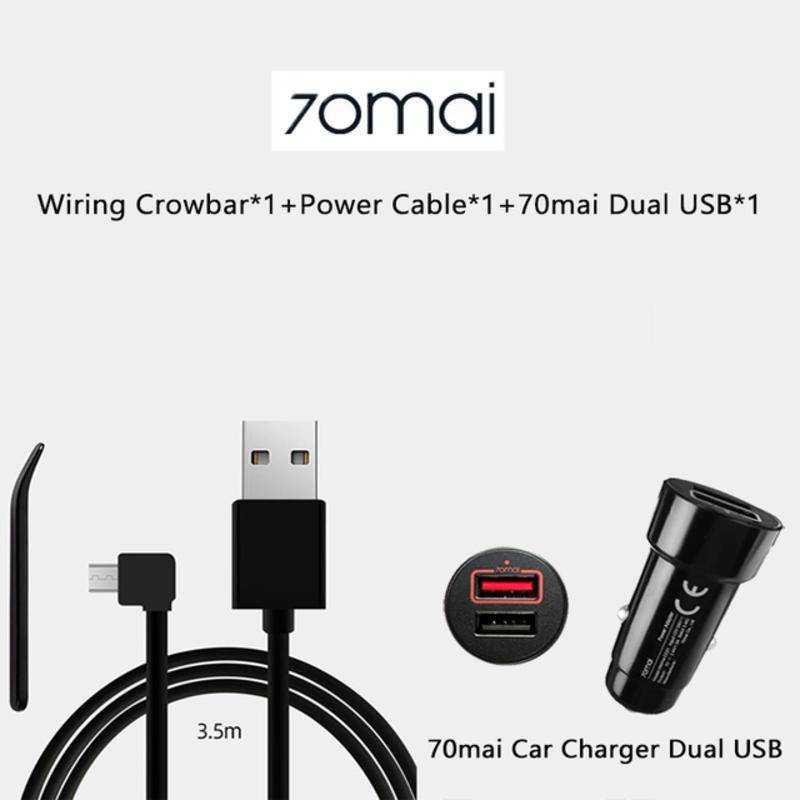 70Mai Charging Cable For 70Mai car charger A800S 70Mai A500S 70Mai