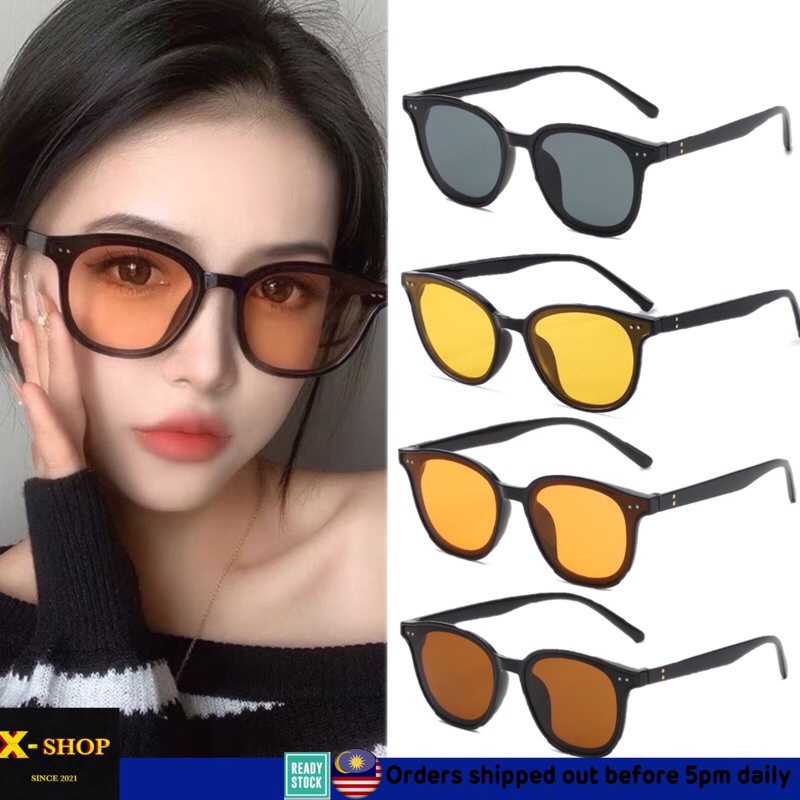 Korea Style Sunglasses Male Female New Trend Summer Seaside Sunscreen Spec Fashion Sunglasses