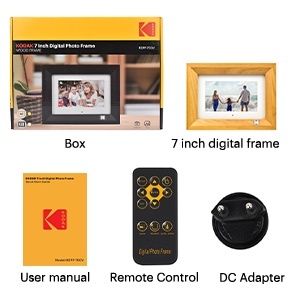 Digital Photo Frame with 4GB Built-in Memory - 12 inch