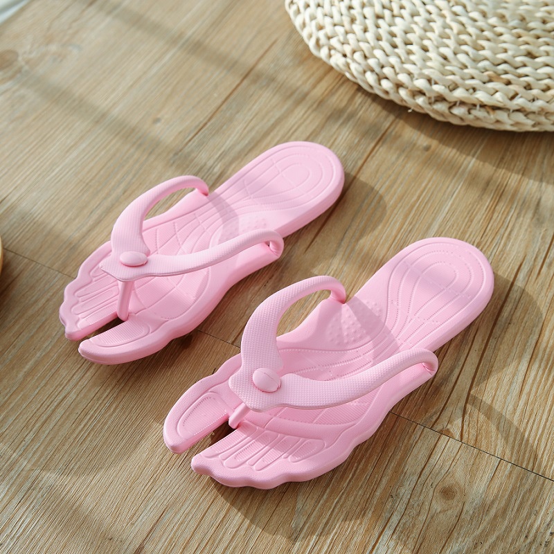 Travel Slippers Flip Flops Slippers Anti Slip Slippers Men Women Business Trip Portable Folding 5622