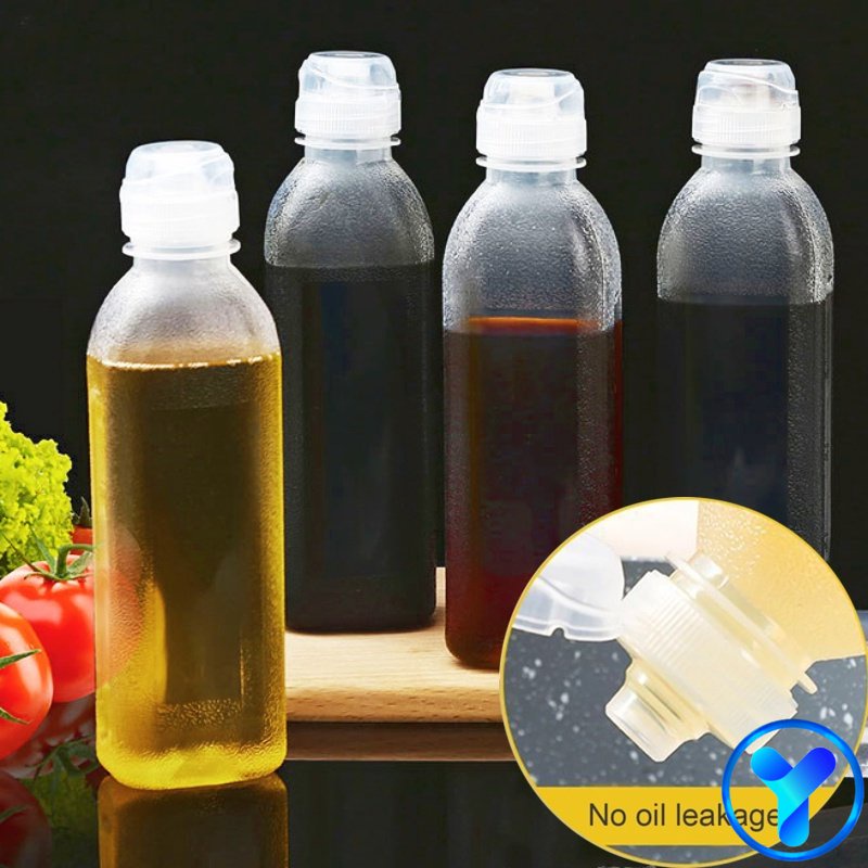 YB 300ml/500ml Condiment Squeeze Spiked Bottle Seasoning Sauce Squirt ...
