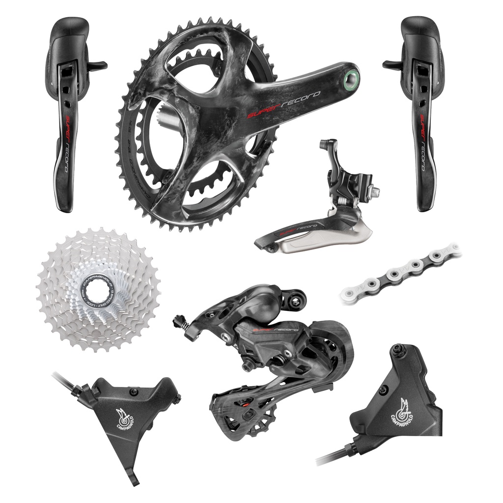 Campagnolo Super Record Groupset 2x12-speed - Hydraulic Disc Brake ...