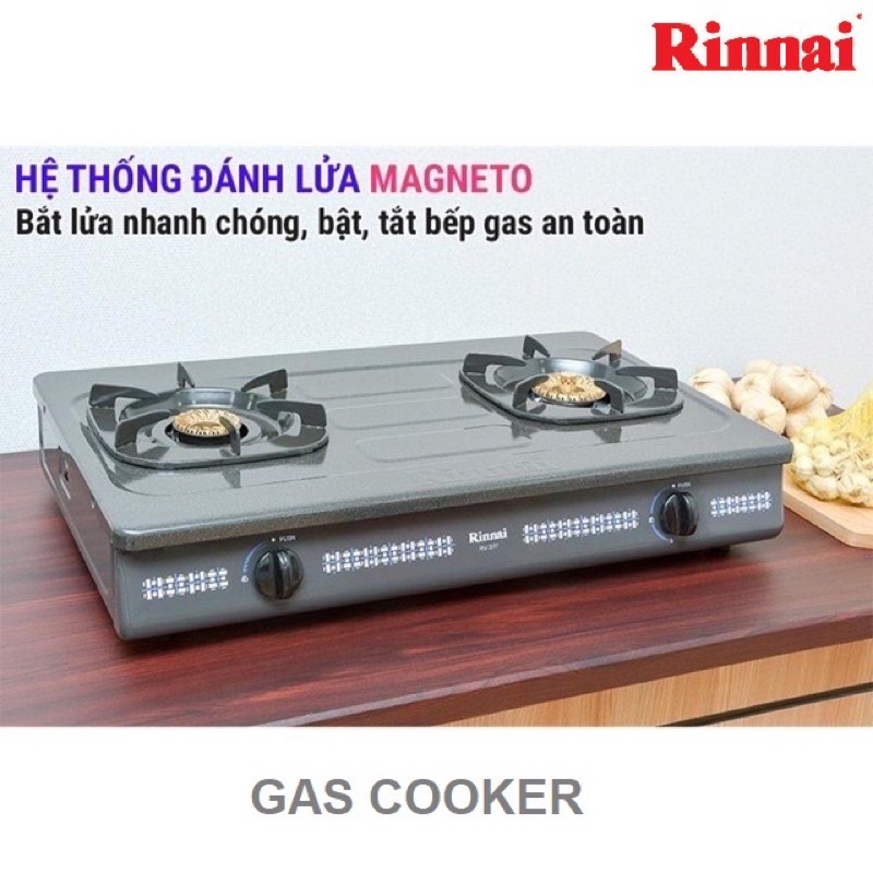 Rinnai RV 377 (G) N Double gas Stove | Shopee Malaysia
