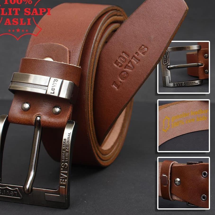 Genuine Leather Belts Men's Leather Belts Men's Belts Genuine Leather ...