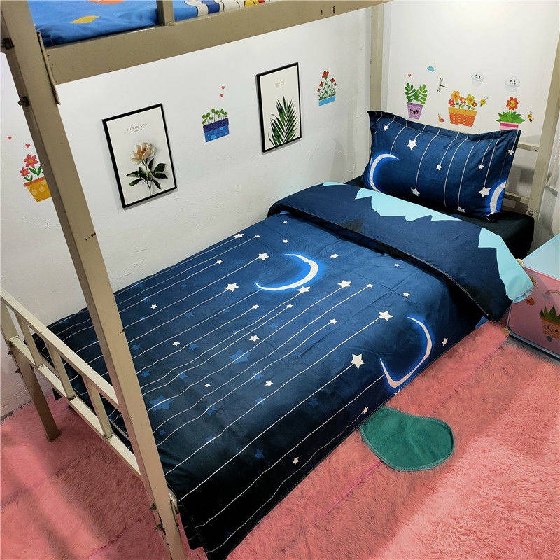 BEDSHEETS PATCHWORK SET Cartoon kawaii anime pikachu quilt cover male