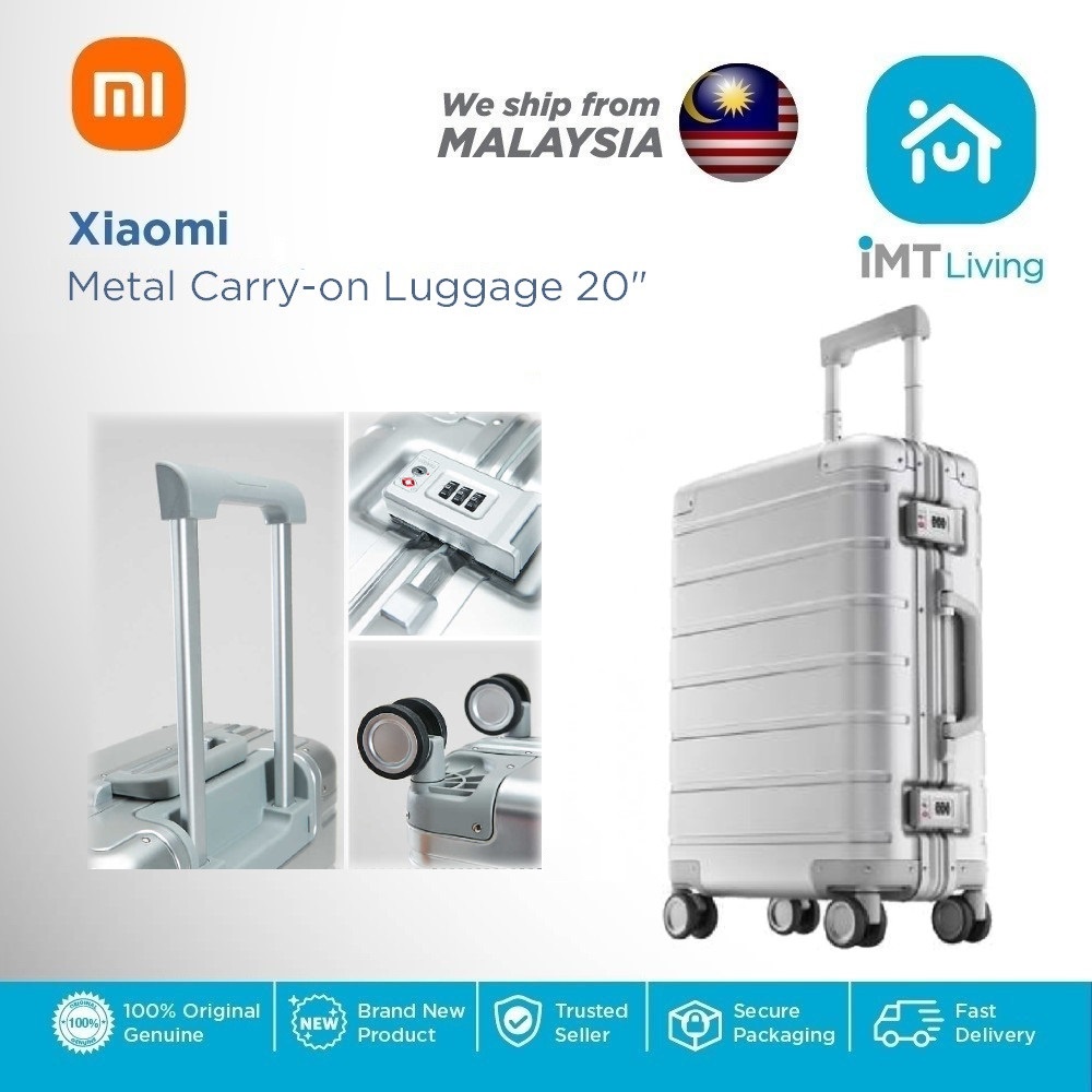 Xiaomi Metal Carryon Luggage 20" Aluminum Magnesium Alloy 360