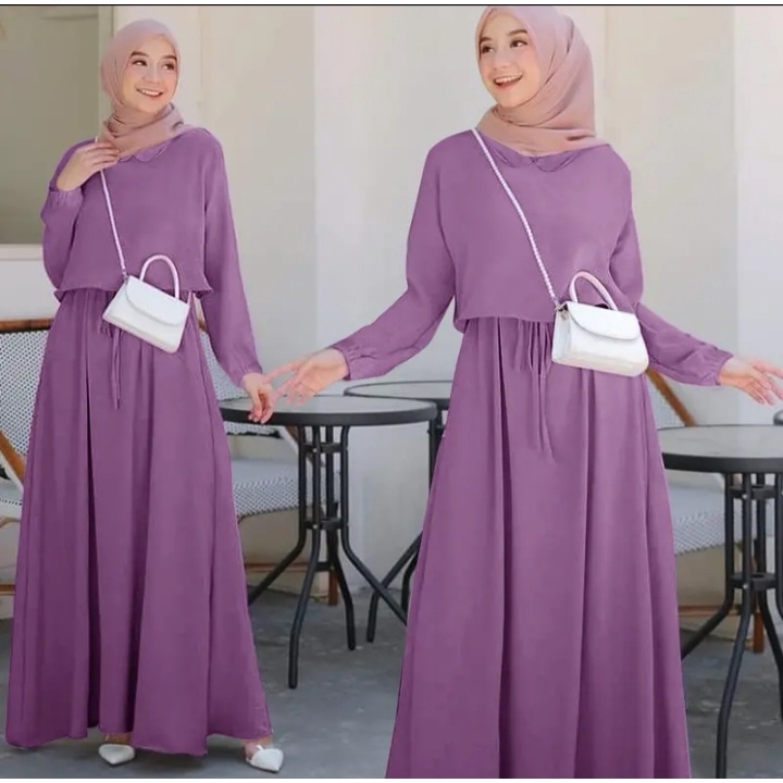 The Latest Gamis 2023 For Women's Eid | Niami Dress Teen | Women's ...