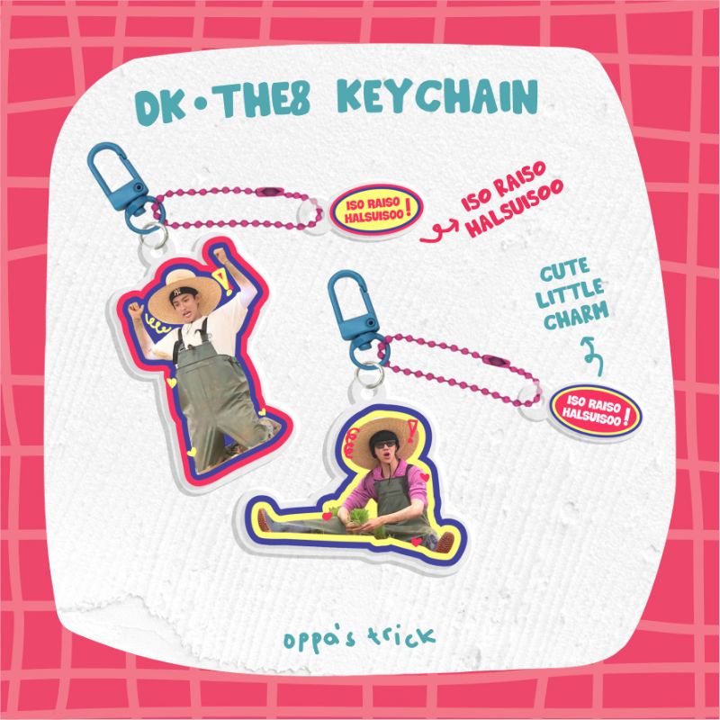 Dk - THE8 Going Seventeen Keychain | Seventeen Keychain | Shopee Malaysia