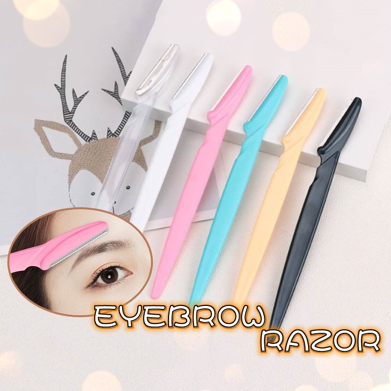 (1 pcs) Eyebrow Razor Hair Remover Sharpener Portable Eyebrow Trimmer ...