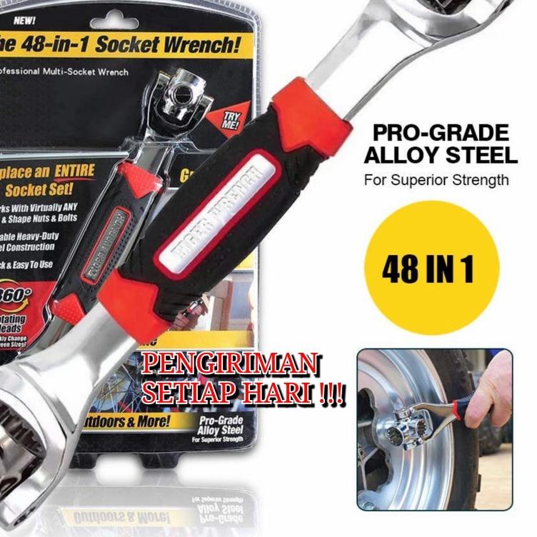 Socket Wrench Multi Tool Wrench 48 IN 1 Multifunction Wrench Shopee