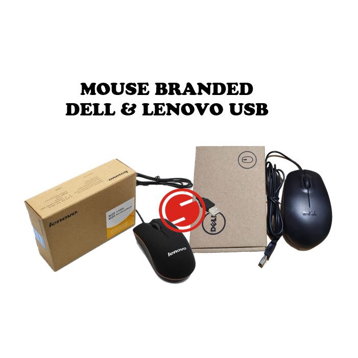 Branded DELL MOUSE - LENOVO BRANDED MOUSE | Shopee Malaysia