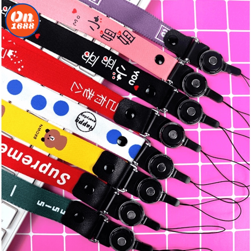 LDY-04 Cartoon Cell Mobile Phone Camera Detachable Multifunction Neck ...