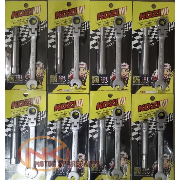 KOZI Y15, LC135, Rs150, VF3I, Scooter SPANAR PLUG /PLUG OPENER SPECIAL ...