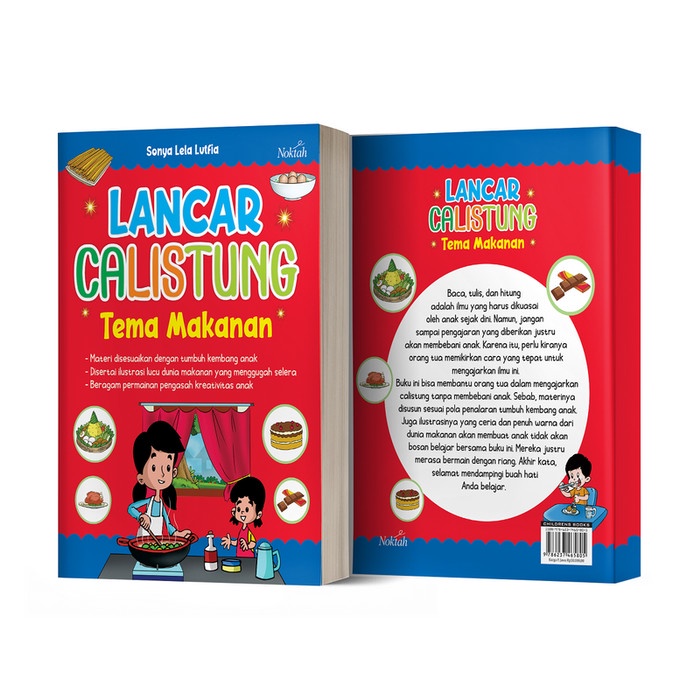 Food Theme Calistung Smooth Book - Sonya Lela Lutfia - Noktah | Shopee ...