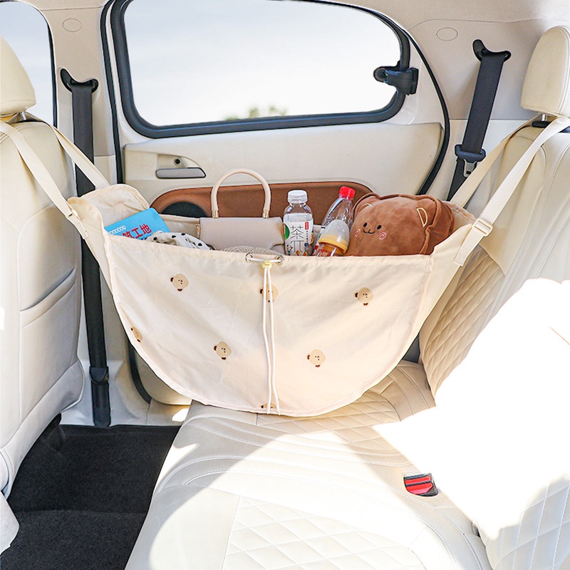 Car seat backrest large capacity storage bag, outdoor storage bag, toy