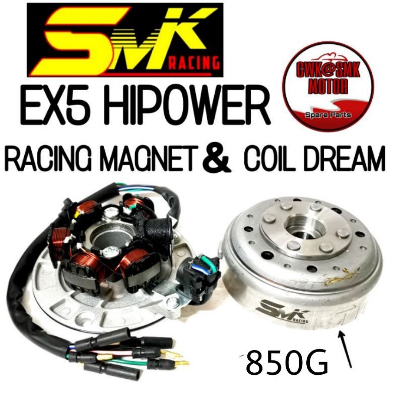 EX5 /DREAM RACING + COIL SET SET SMK /STRONGER Shopee Malaysia